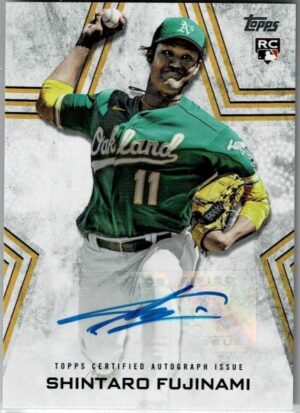 藤浪晋太郎 23 Topps Update Baseball Stars Rookie 直筆サインルーキーカード